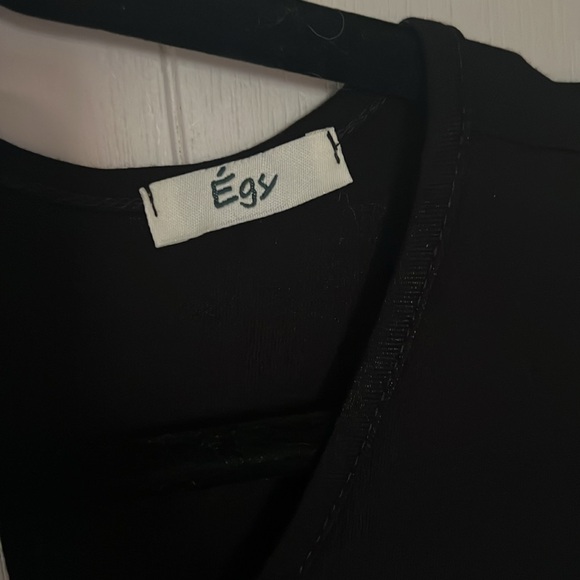 NWOT Égy jumpsuit black, XL, has pockets - Picture 4 of 8
